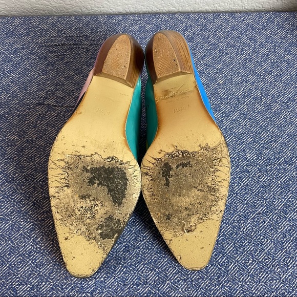 Via and Via Couture Hand Painted Mules from Neiman Marcus 8.5 M - Picture 9 of 10